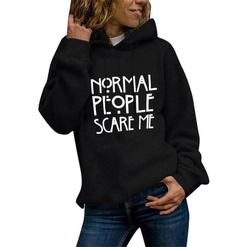 Streetwear Letter Printing Hooded Sweatshirts Women Fashionable Long Sleeve Hoodies Soft Round Neck Sweater Classic Moletom