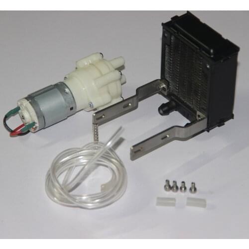 Water Cooling Tank Bracket Pump Pipe Kit for Toyan Single Cylinder Four Stroke Engine External Watercooled Upgrade Kit