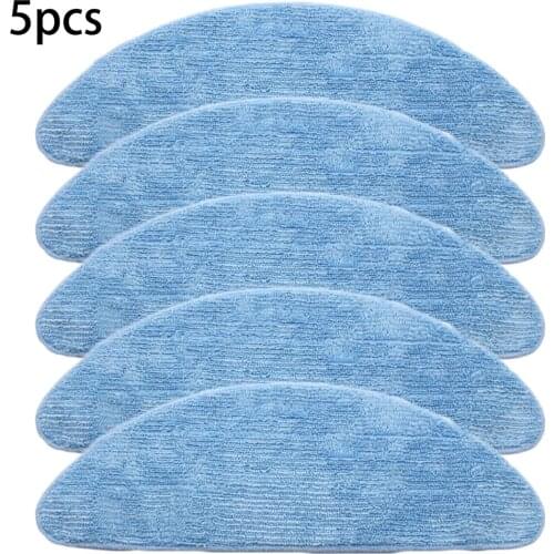 5PCS Cleaning Mop Cloths Replacement For Liectroux C30B Vacuum Cleaner Parts 5 *Mop Cloths Vacuum Cleaner Mops For Home Cleaning
