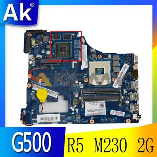 Akemy For Lenovo G500 VIWGP/GR LA-9631P Laptop Motherboard PGA989 HM76 Graphics HD8570M/R5 M230 2G 100% Test Work