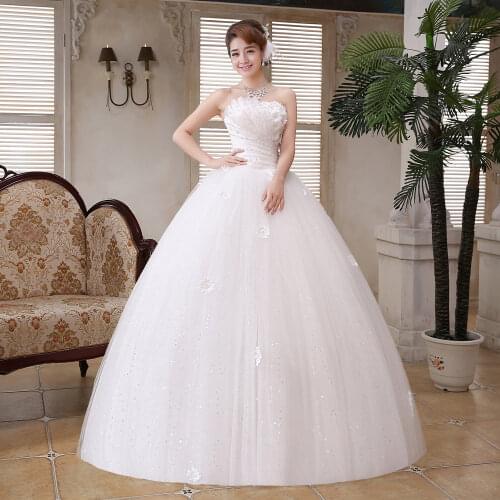 Car&Ffiv Wedding Dresses With A Train