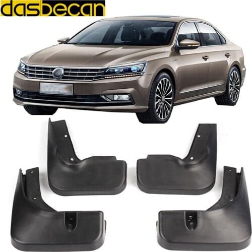 Dasbecan Car Mud Mudguards For VW Passat B8 2017-2019 Car Fender Accessories Splash Guard Paneling 2017 2018 2019