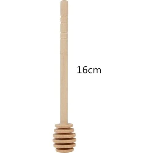 Mini Wooden Honey Stir Bar Long Handle Honey Stir Stick For Honey Jar Eco-Friendly Kitchen Mixing Stick Dessert Tools Supplies