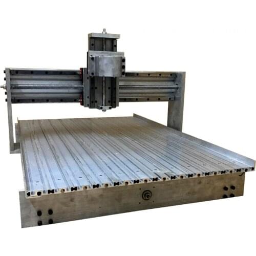 DIY ly cnc wood-router aluminum frame 6040 linear rail 600x400mm engraving milling machine frame ball screw bigger than 3040