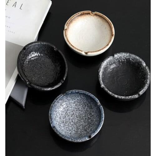 New Chinese ceramic ashtray,small household,fashion householdliving room creative coffee table decoration
