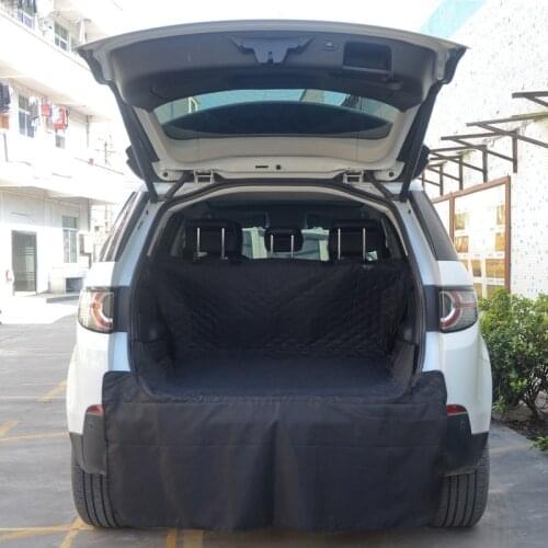 Car Pet Trunk Mat Oxford Cloth Dog Rear Seat Cover Car Rear Pet Mat Easy to Clean Car Protective Blanket