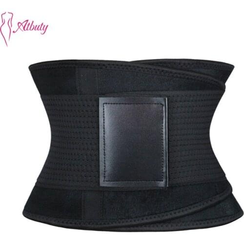 Atbuty Waist Shaper Latex Waist Trainer Postpartum Cincher Corset Firm Control Tummy Slimming Straps Body Shaper Girdle