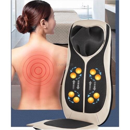Cervical vertebra and lumbar vertebra massager all over car back waist household massage pad body massager