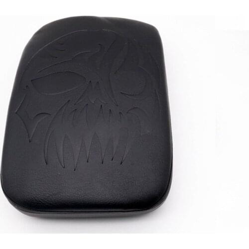 Motorcycle Sucker Passenger Cushion Suitable for Harley Retro Modified Xl883 1200 48 72 Seat Cushion Ghost Head