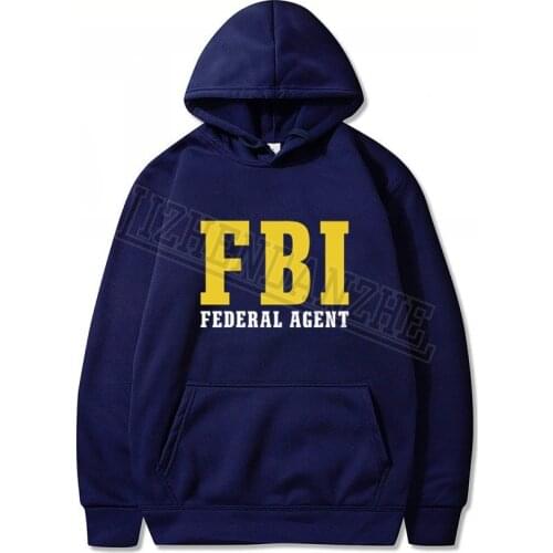 FBI Hoodies agent secret service police CIA Staff Mens Hoodies Spring Autumn Male Casual Hoodies Men and women Sweatshirt Tops