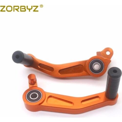 ZORBYZ CNC Motorcycle Gear Shift Pedal Lever Foot Brake Lever For 125 200 390 RC125 RC200 RC390