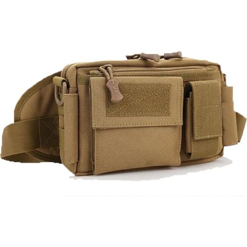 Men 1000D Nylon Military Crossbody Messenger Sling Chest Bag Loop Belt Hip Bum Purse Pouch Travel Riding Vintage Waist Pack Bag