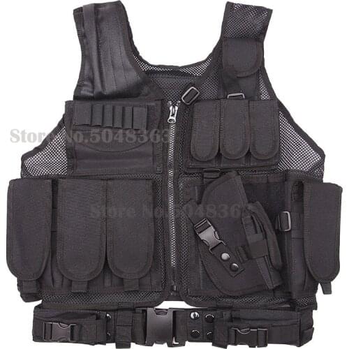 Tactical Vest Police Training Combat Armor Gear Army Paintball Hunting Airsoft Vest Molle Protective Vests Military Equipment