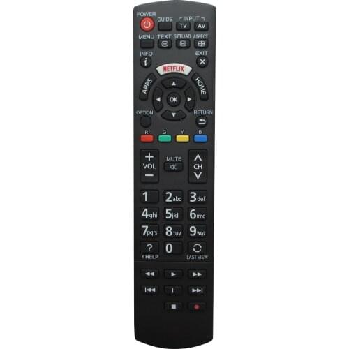 Remote Control For Panasonic N2QAYB000863 N2QAYB000842 TX-L42DT60E TX-L42DT60Y TX-L42DT65B TX-L42DTW60 Viera LED HDTV TV
