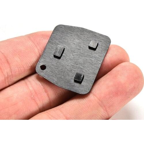 Replacement 3 Button Rubber Remote Pad For Toyota Avensis Corolla Lexus Rav4 3 Button Remote Key Fob