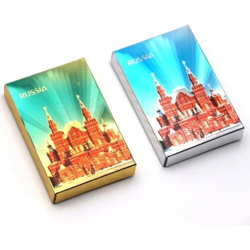 Gold New Russia poker 24K Golden foil Playing Cards PVC Plastic Waterproof durable Poker cards standard game cards