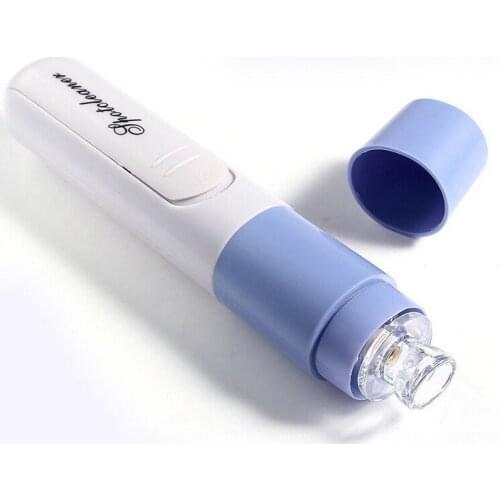 100Pcs/Lot Electric Facial Pore Cleanser Skin Cleaner Face Dirt Suck Up Vacuum Acne Pimple Remover Blackhead Clean Massage Tools