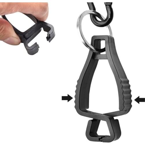 WXTF 5 Pcs Multifunctional Glove Clip Holder Hanger Guard Labor Work Clamp Grabber Catcher Fastener Hook Sweat Towel Fixing