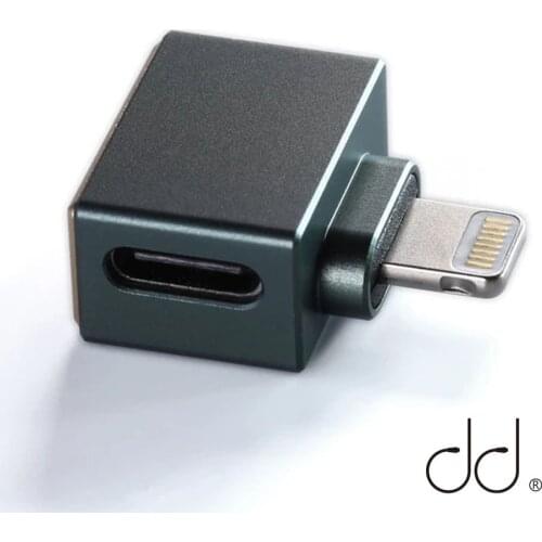 DD ddHiFi TC28i Light-ning Male to TypeC Female OTG Adapter to Apply USBC Earphones / Decoding Cables / Decoders on iOS Devices