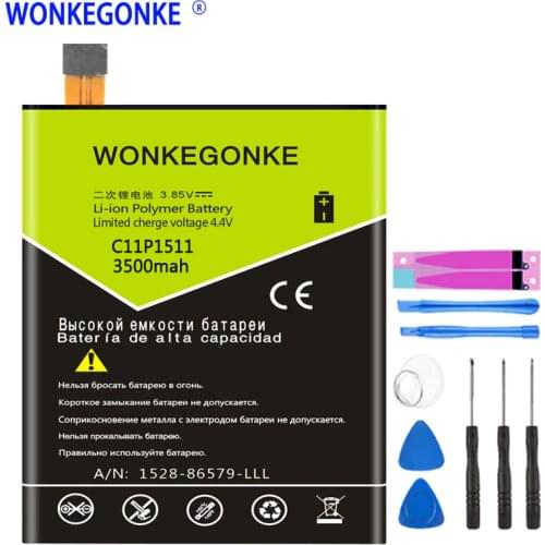 WONKEGONKE C11P1511 Battery for Asus ZenFone 3 ZenFone3 Ze552kl Z012da/e Batteries Bateria