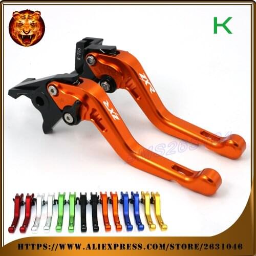 For kawasaki ZXR400 ZXR-400 2000 2014 2015 2016 FREE SHIPPING DHL Motorcycle Accessories Adjustable Short Brake Clutch Levers
