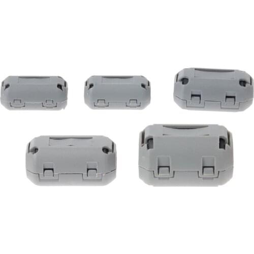 M17D Clip-on Ferrite Choke Ring Cord RFI EMI Noise Suppressor Filter Cable Clip