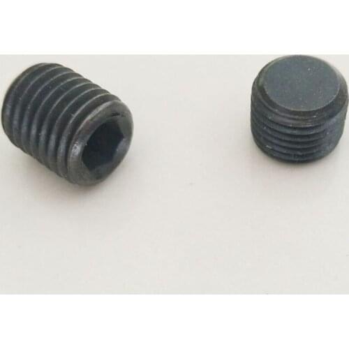 M10 M12 M16 Hex socket Set Screw Flat Point Fine thread Grub Screws 12.9 Grade