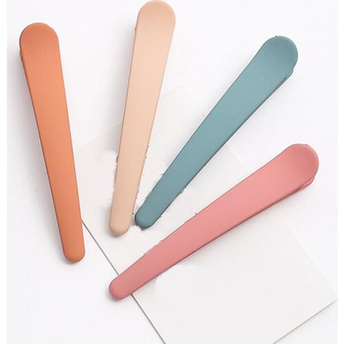 Cute Hairpins Resin Matte Hair Clip for Girls Hair Pins Unique Womens Gift BB Hair Clip Candy Color Hair Accessories Bangs Clip