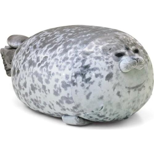 20cm-40cm Cute Sea Lion Plush Toys Soft Marine Animal Seal Stuffed Doll For Kids Gift Sleeping Pillow 3D Novelty Throw Pillows