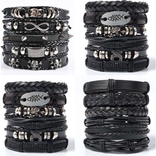 Кожаные браслеты OATHYAN China At AliExpress