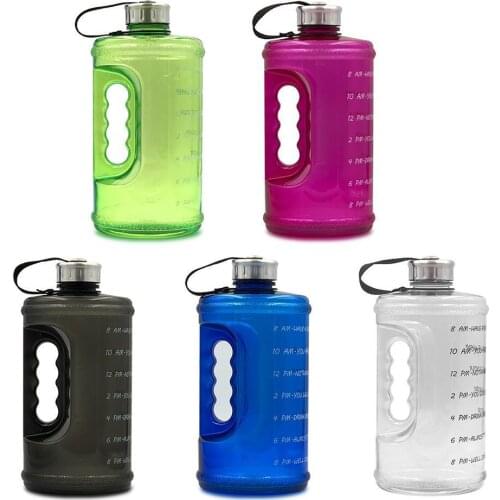 2.2L Large Capacity Plastic Water Bottle Travel Camping Portable Water Bottle
