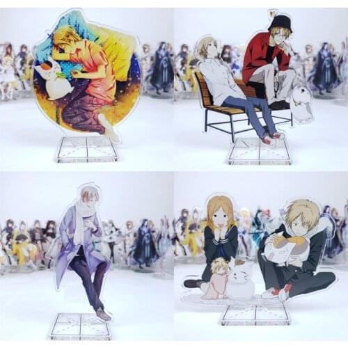 Anime Natsumes Book of Friends Cartoon Printed Stand Figure Acrylic Cosplay Accessories Desk Decor for Boy Girl Gift 1pcs