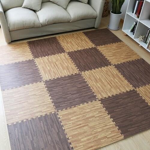 Foam Floor Stickers Self-adhesive Floor Stickers DIY Bedroom Living Room Waterproof Embellishment Decoration Childrens Room Mat