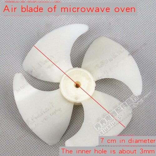 Microwave oven fan motor cooling blade fan type cooling fan motor leaf fan leaf general