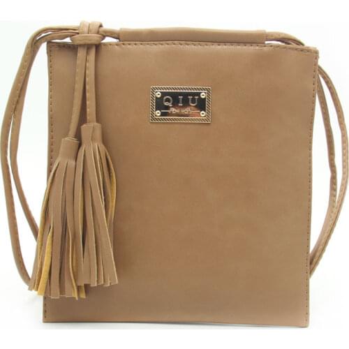 High Quality Women Bag Vintage Crossbody Bags PU Leather Messenger Shoulder Bag Tassel Female Handbags