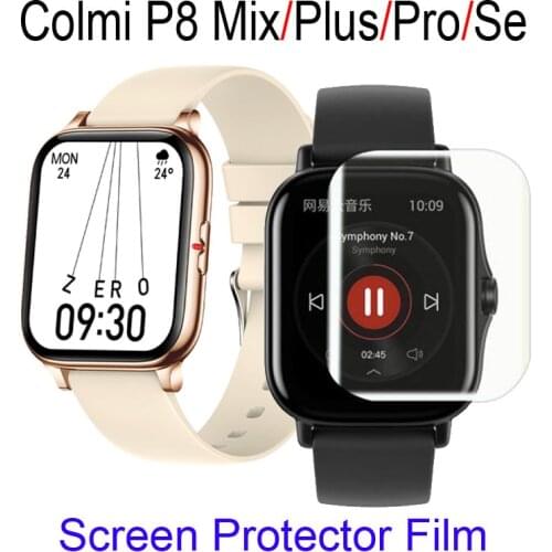 Screen Protector Film For Colmi P8 Mix/Plus/Pro/Se Bracelet Protective Films Smart Watch TPU Silicone Soft Film Protection