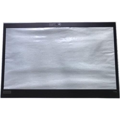 For LCD Bezel Screen Front Frame Mylar Sticker Lenovo Thinkpad T14s Gen1 IR Camera Laptop with Double-Sided Adhesive 5CB0S95445
