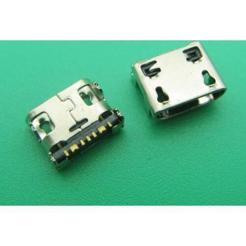 100pcs for Samsung Galaxy Trend Lite S7392 S5300 S6812 Micro usb charge charging connector plug dock socket port