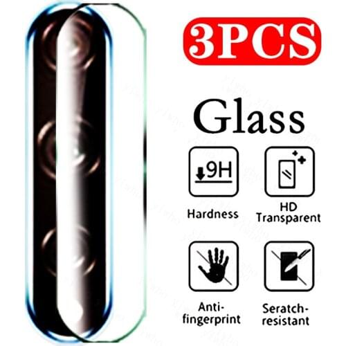 3PCS Protective Glass for Huawei Y8p Y5p Y7p Y6p 2020 Camera Screen Protector Tempered Glass on Y 8p 5p 6p 7p Y7 Y8 Y6 Y5 P Film