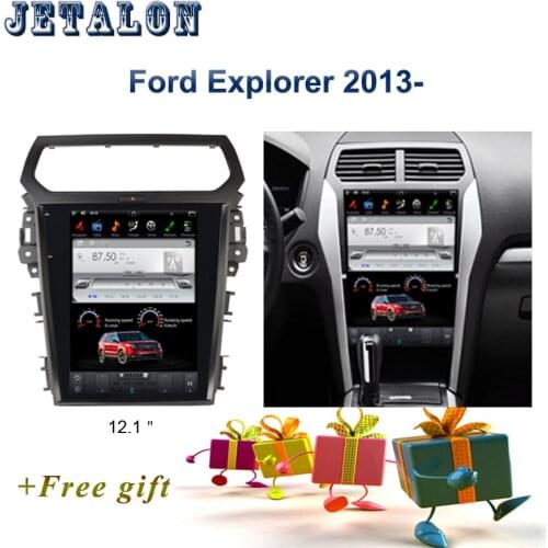 PX6 Smart 12.1" IPS Screen Tesla Navigation For Ford Explorer 2013- Android Car radio player GPS video recorder Car Multimedia