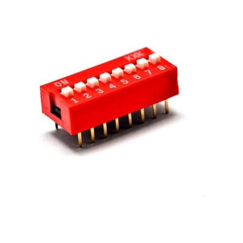 Free Shipping 8P 8 Position 2.54mm Pitch 2 Row 16 Pin 100PCS