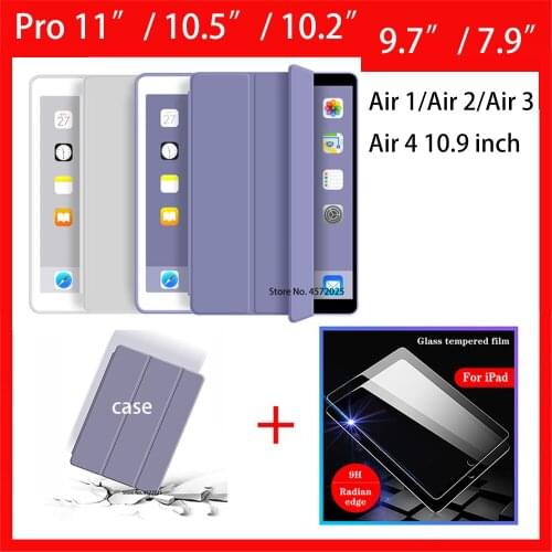 For iPad 2020 Pro 11 12.9 Case / air 4 10.9 7th 8th Generation 10.2 inch case Funda for 2019 mini 5 air 3 10.5 9.7 6th gen Cover
