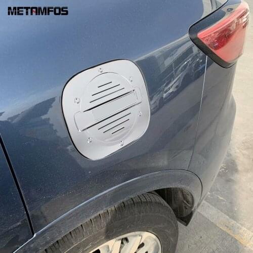 For Ford Kuga Escape 2020 2021 Chrome Gas Fuel Tank Oil Filler Cap Cover Molding Trim Decoration Sticker Accessories Car Styling