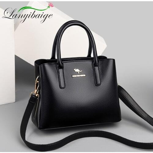 Hot Sale PU Leather Shoulder Bag Ladies 2021 New Series Luxury Shift Brand Designer Handbag Sac A Main Casual Crossbody Wallet