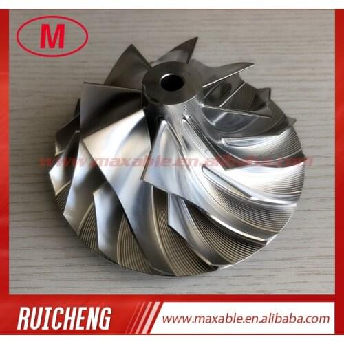 HE551/HX55 71.75/109.00mm 4035398/3526176 8+8 blades turbo billet/milling/aluminum 2618 compressor wheel for 4043320/4031457