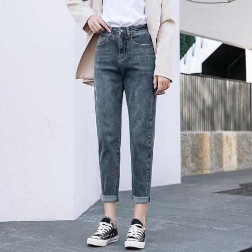 JINGWANYAO Womens Ripped Jeans
