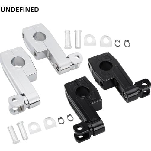 Foot Pegs Support Mount Engine Guard Highway Pegs Rest Clamp 25mm 32mm 38mm For Harley Honda Yamaha XMAX Softail Fatboy Heritage