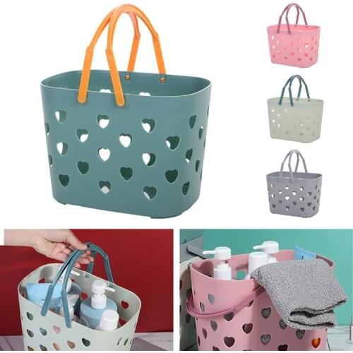 Bathroom Storage Basket Laundry Basket Clothes Toy Storage Basket Box Kitchen Vegetable Fruit Storage Tool Home Organizer