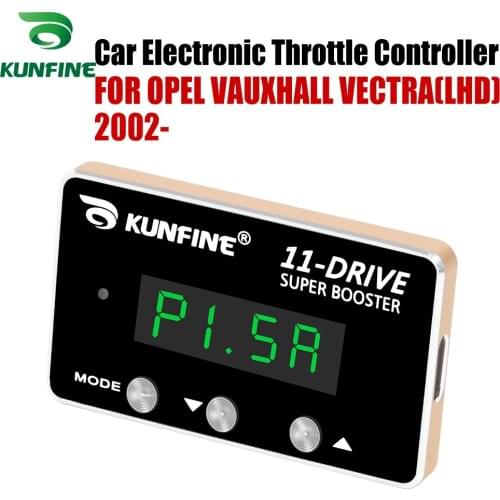 KUNFINE Car Electronic Throttle Controller Racing Accelerator Potent Booster For OPEL VAUXHALL VECTRA(LHD2002-After Tuning Part
