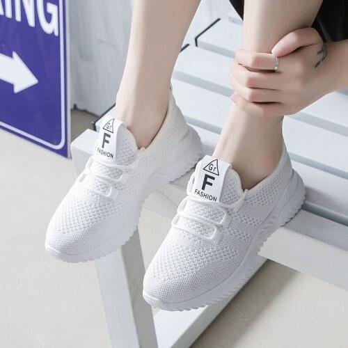 Lightweight and comfortable net shoes womens shoes white shoes breathable net shoes spring and summer new style